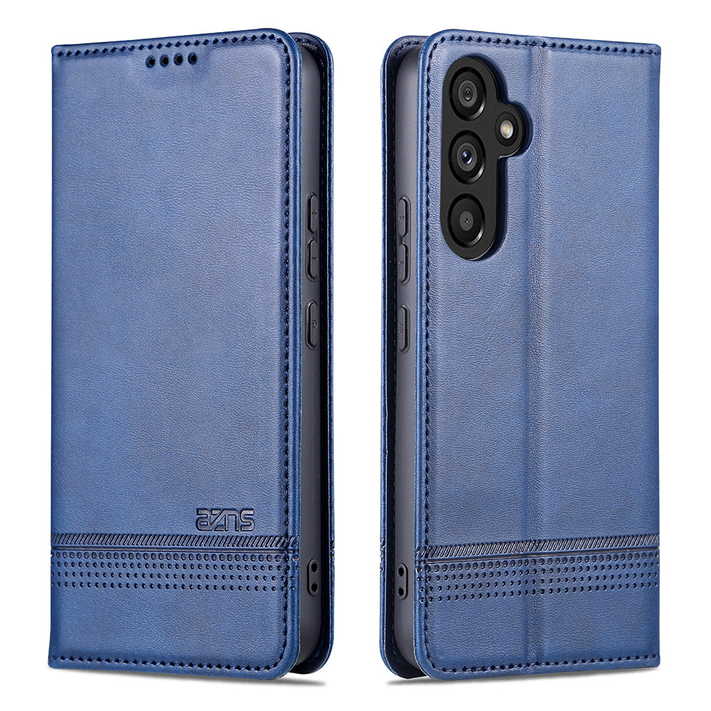 AZNS For Samsung Galaxy A34 5G Anti-drop Cowhide Texture Phone Case Stand Wallet PU Leather Magnetic Auto-absorbed Protective Folio Flip Phone Cover AZNS For Samsung Galaxy A34 5G Anti-drop Cowhide Texture Phone Case Stand Wallet PU Leather Magnetic Auto-absorbed Protective Folio Flip Phone Cover